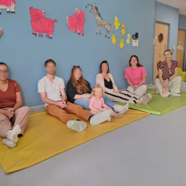 Retour en images sur l'action crèche