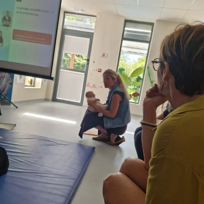 Retour en images sur l'action crèche